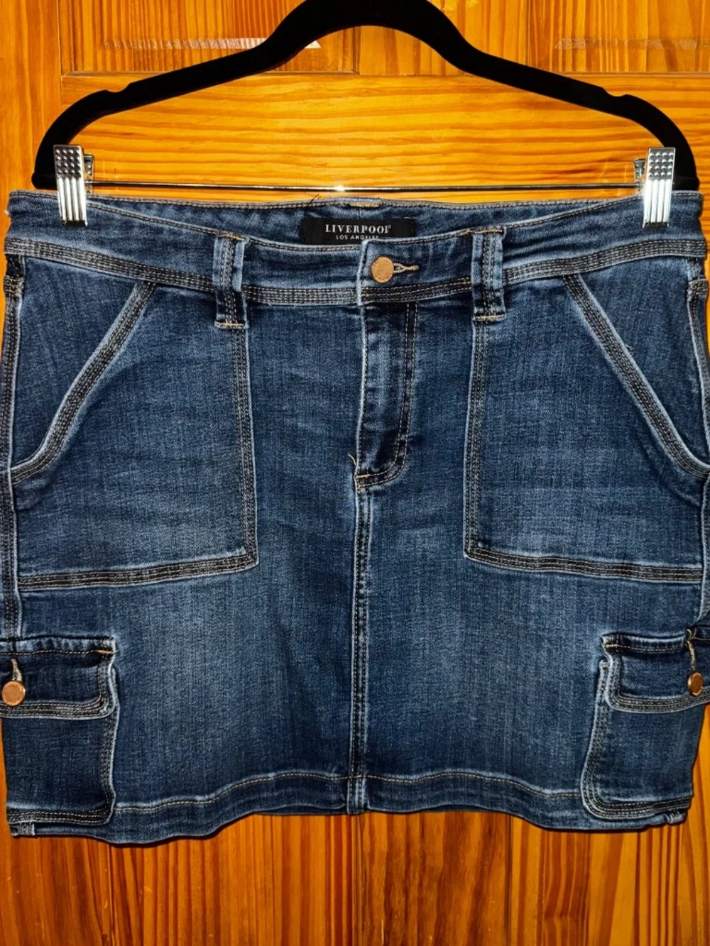 Liverpool LA denim skirt_3
